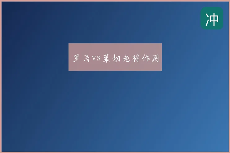罗马vs莱切老将作用