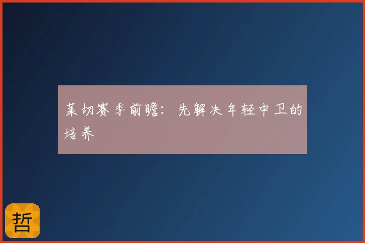 莱切赛季前瞻：先解决年轻中卫的培养